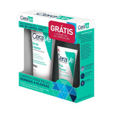 Kit CeraVe Gel de Limpeza  Sem Perfume - Pele Normal a Oleosa - 150 g + 40 g