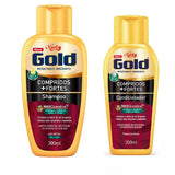 Kit Niely Compridos Mais Fortes Shampoo 300Ml + Condicionador 200Ml