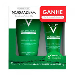 Kit Vichy Gel de Limpeza Profunda Normaderm  150 g + 40 g
