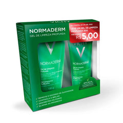 Kit Vichy Gel de Limpeza Profunda Normaderm  150 g + 60 g