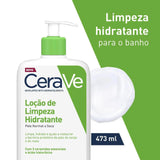 Loção de Limpeza Hidratante CeraVe  Sem Perfume - Pele Normal a Seca - 473 g