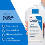 Loção Hidratante Corporal CeraVe Refil  Pele Seca a Extra Seca - 237 mL