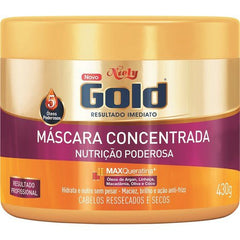 Máscara de Tratamento Concentrada Niely Gold Nutrição Poderosa 430G