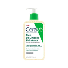 Óleo de Limpeza Hidratante CeraVe  Sem Perfume - Pele Normal a Muito Seca - 236 mL