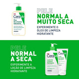 Óleo de Limpeza Hidratante CeraVe  Sem Perfume - Pele Normal a Muito Seca - 236 mL