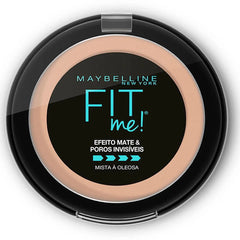 Pó Compacto Maybelline Fit Me N03 Médio Claro Neutro Efeito Mate Com 1 Unidade