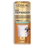 Protetor Facial FPS 60 L'Oreal UV Defender Médio 40g