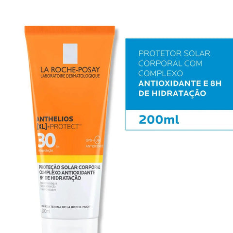 Protetor Solar Corporal La Roche-Posay Anthelios [XL]-Protect  Sem Cor - FPS 30 - 200 mL