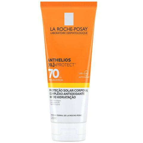 Protetor Solar Corporal La Roche-Posay Anthelios [XL]-Protect  Sem Cor - FPS 70 - 120 mL