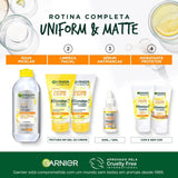 Protetor Solar Facial Garnier Uniform & Matte Vitamina C  Média - FPS 50 - 40 g