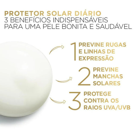 Protetor Solar Facial L'Oréal UV Defender  FPS 60 - 40 g