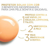 Protetor Solar Facial L'Oreal UV Defender FPS 60 Antioleosidade Claro 40g