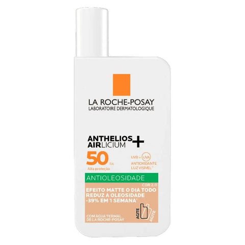 Protetor Solar Facial La Roche-Posay Anthelios Airlicium  Cor 2.0 - FPS 50 - 40 mL