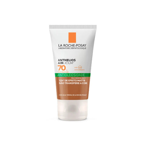 Protetor Solar Facial La Roche-Posay Anthelios Airlicium  Pele Morena Mais - FPS 70 - 40 g