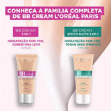 Protetor Solar L'Oréal BB Cream  FPS 50 - Cor Média - 30 mL