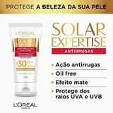 Protetor Solar L'Oréal Expertise Antirrugas  Sem Cor - FPS 30 - 40 g