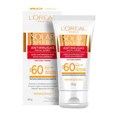 Protetor Solar L'Oréal Expertise Antirrugas  Sem Cor - FPS 60 - 40 g