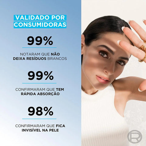 Protetor Solar L'Oréal Expertise The Invisible  Cor 5.0 - FPS 60 - 40 mL