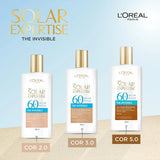 Protetor Solar L'Oréal Expertise The Invisible  Cor 5.0 - FPS 60 - 40 mL