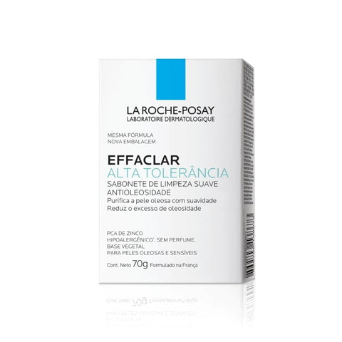 Sabonete Facial em Barra La Roche-Posay Effaclar Alta Tolerância  70 g
