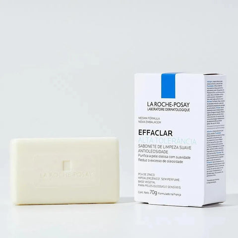 Sabonete Facial em Barra La Roche-Posay Effaclar Alta Tolerância  70 g