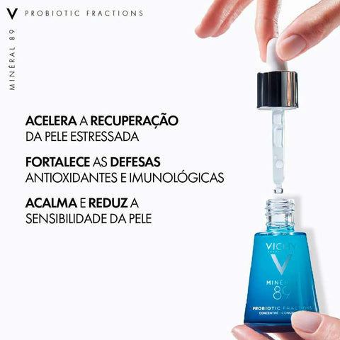 Serum Facial Hidratante Vichy Mineral 89 Probioti  30 mL