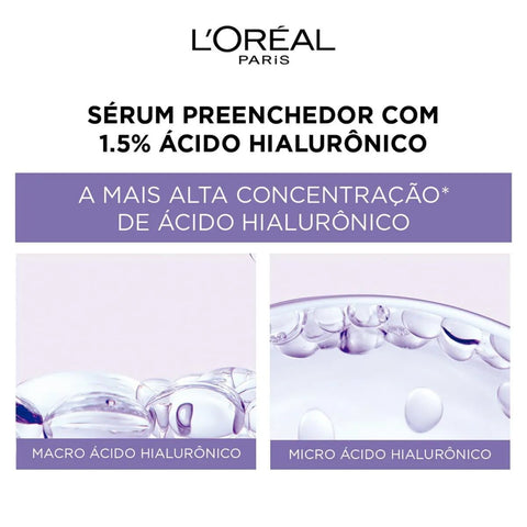 Sérum Facial L'Óreal Preenchedor Revitalift Hialurônico 30ml