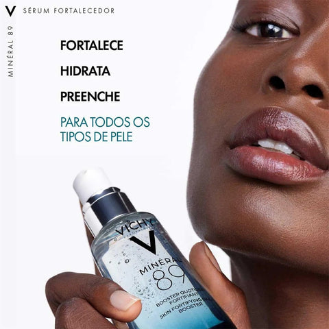 Sérum Hidratante Facial Anti-Idade Vichy Mineral 89  75 mL