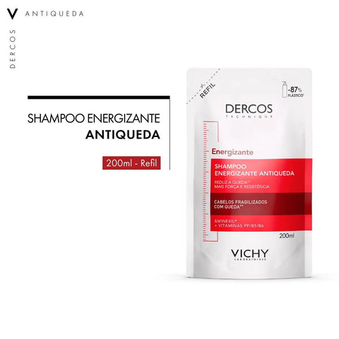 Shampoo Antiqueda Vichy Dercos  Linha Energizante - 200 mL (A2)
