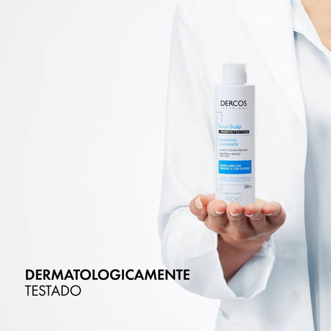 Shampoo Calmante Vichy Dercos  Linha Sensi-Scalp - 200 mL