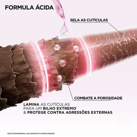 Shampoo Elseve Extra Gloss Loreal Paris Glycolic Gloss 400ml