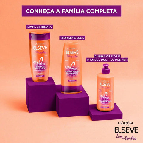 Shampoo Elseve Liso Dos Sonhos 200 Ml