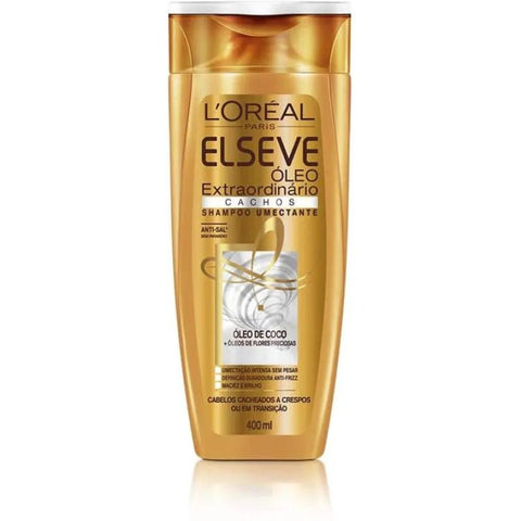 Shampoo Elseve Óleo Extraordinário Cachos 400Ml