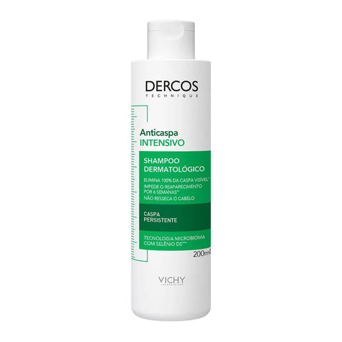 Shampoo Vichy Dercos  Linha Anticaspa Intensivo - 200 mL