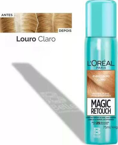Spray Retoque de Raiz L'Oréal Magic Retouch Louro Claro, 75Ml