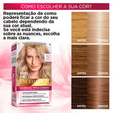 Tinta de Cabelo Permanente L'Oréal Paris Imédia Excellence Creme - Louro Claríssimo Acinzentado