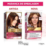 Tinta de Cabelo Permanente L'Oréal Paris Imédia Excellence Creme - Marrom
