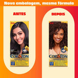 Tintura Cor & Ton Nº 3.0 Castanho Escuro