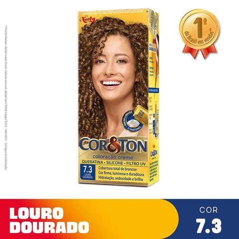 Tintura Cor & Ton Nº 7.3 Louro Dourado