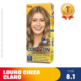 Tintura Cor & Ton Nº 8.1 Louro Cinza Claro