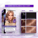 Tintura L'Oréal Imédia Excellence Blondes Suprême Nº 8.12 Louro Claro Pérola