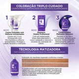 Tintura L'Oréal Imédia Excellence Blondes Suprême Nº 8.12 Louro Claro Pérola