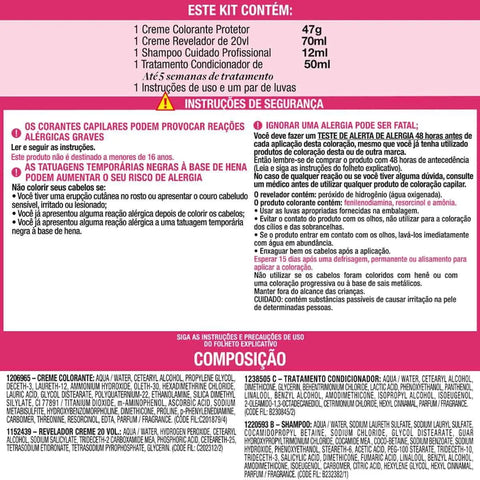 Tintura L'Oréal Imédia Excellence Creme Nº 1 Preto