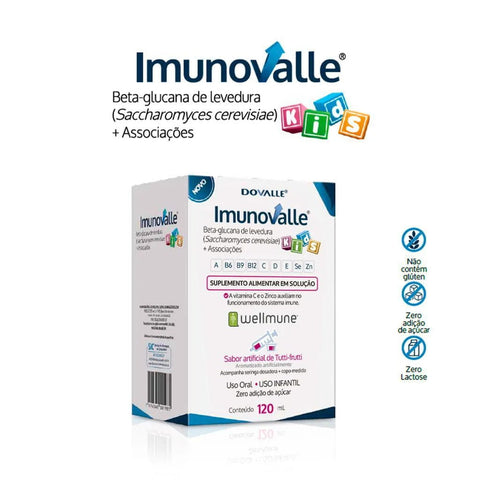 Imunovalle Kids  120 mL - Gotas