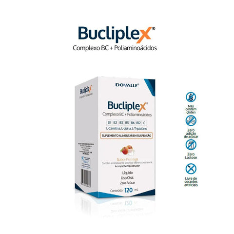 Suplemento Alimentar Bucliplex  120 mL - Solução