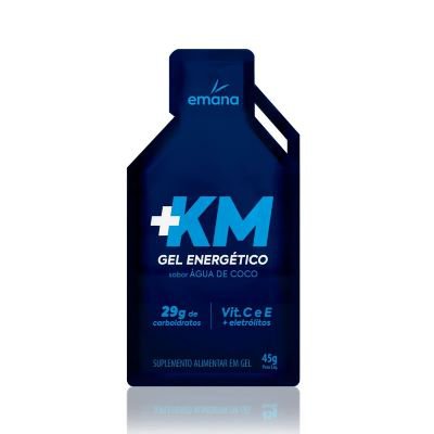 Emana Gel Energético +KM Sabor Água de Coco - 40g