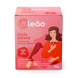 Leão Ciclo Suave Chá de Framboesa, Cravo e Canela. 10 Sachês