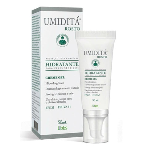 Gel Hidratante Facial Umiditá  FPS 25 - 50 mL