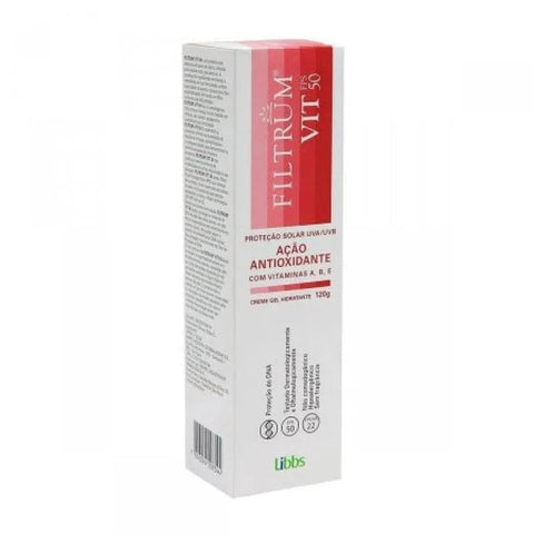 Protetor Solar Filtrum Vit  FPS 50 - 120 g