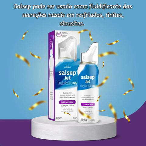 Salsep Jet  9mg/mL - 100 mL - Solução